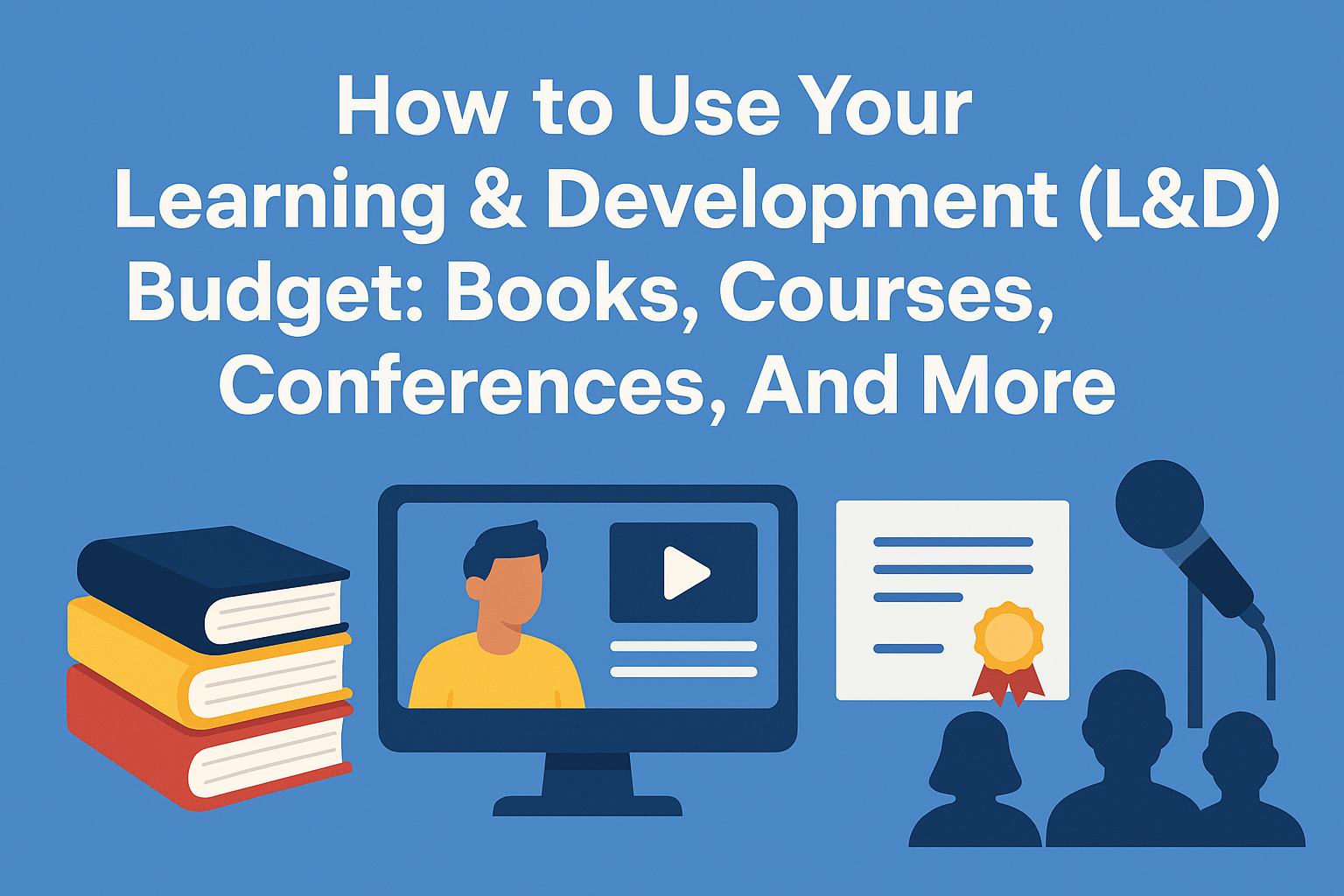 How to use your learning & development (L&D) budget: books, courses, conferences, and more
