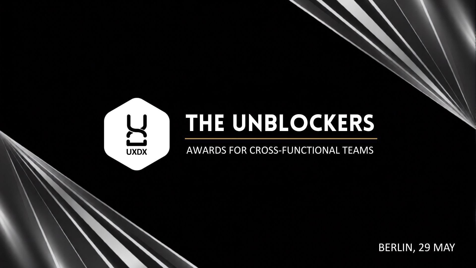 UXDX Launches The Unblockers: Awards For Cross-Functional Teams at UXDX EMEA 2026